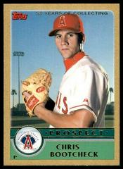 Chris Bootcheck [Gold] #T155 Baseball Cards 2003 Topps Traded Prices