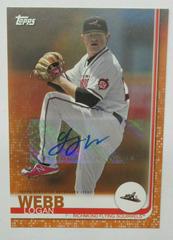 Logan Webb [Autograph Orange] #70 Baseball Cards 2019 Topps Pro Debut Prices