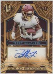 Terry McLaurin #GS-TMC Football Cards 2022 Panini Gold Standard Strike Autographs Prices