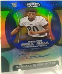 Darnell Washington [Blue] #RRCS-12 Football Cards 2023 Panini Certified Rookie Roll Call Signatures Prices