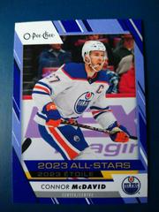 Connor McDavid [Blue Border] #501 Hockey Cards 2023 O-Pee-Chee Prices