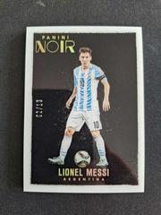 Lionel Messi [Color Gold] #2 Soccer Cards 2016 Panini Noir Prices