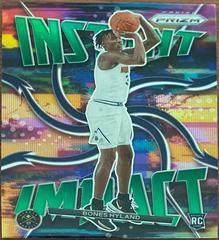 Bones Hyland [Green Prizm] #6 Basketball Cards 2021 Panini Prizm Instant Impact Prices