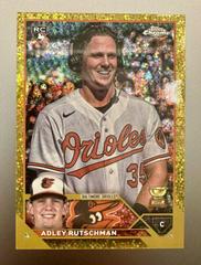 Adley Rutschman [SP Variation Gold Speckle] #USC1 Baseball Cards 2023 Topps Chrome Update Prices