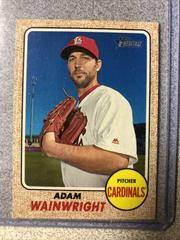 Adam Wainwright [Mini] #100 Baseball Cards 2017 Topps Heritage Prices