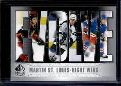 Martin St. Louis #E-29 Hockey Cards 2020 SP Signature Edition Legends Evolve Prices