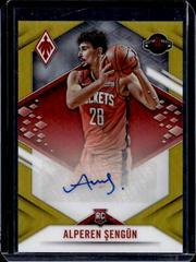 Alperen Sengun [Gold] Basketball Cards 2021 Panini Chronicles Phoenix Rookie Autographs Prices