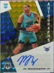 PJ Washington Jr. [Gold] #RA-PJW Basketball Cards 2019 Panini Mosaic Rookie Autographs Prices
