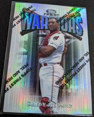 Sandy Alomar [Refractor] #113 Baseball Cards 1997 Finest Prices
