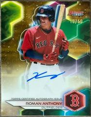 Roman Anthony [Gold] #B23-RAY Baseball Cards 2023 Bowman's Best of Autographs Prices