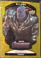 Josh Brolin as Thanos [Yellow Taxi] #93 Marvel 2022 Allure Prices