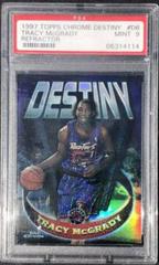 Tracy McGrady [Refractor] #D6 Basketball Cards 1997 Topps Chrome Destiny Prices