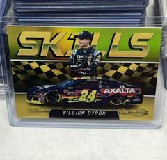 William Byron [Mirror Gold] #S12 Racing Cards 2018 Panini Certified Racing Nascar Skills Prices