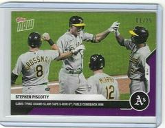 Stephen Piscotty [Purple] Baseball Cards 2020 Topps Now Prices