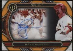Mark McGwire [Orange] Baseball Cards 2023 Topps Tribute to Nicknames Autographs Prices