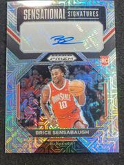 Brice Sensabaugh [Mojo] #SS-BSS Basketball Cards 2023 Panini Prizm Draft Picks Sensational Signatures Prices