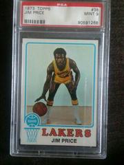 Jim Price Basketball Cards 1973 Topps Prices
