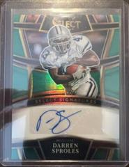 Darren Sproles [Green] #S-DS Football Cards 2023 Panini Select Draft Picks Signatures Prices