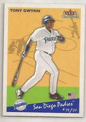 Tony Gwynn #3 Baseball Cards 2002 Fleer Tradition Prices