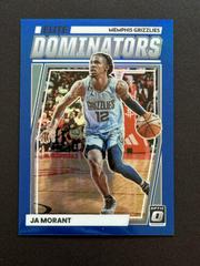 Ja Morant [Blue] #5 Basketball Cards 2022 Panini Donruss Optic Elite Dominators Prices
