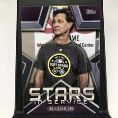DON MATTINGLY Baseball Cards 2021 Topps Stars in Service Prices