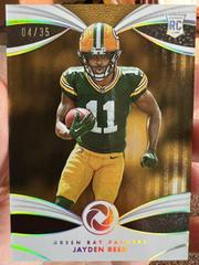 Jayden Reed #OP-15 Football Cards 2023 Panini Gold Standard Opulence Rookie Prices