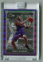 Tracy McGrady [Purple] Basketball Cards 2019 Panini One and One Prices