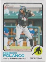 Federico Polanco #6 Baseball Cards 2022 Topps Heritage Minor League Prices