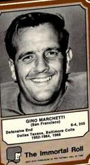 Gino Marchetti Football Cards 1975 Fleer Hall of Fame Prices