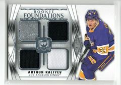 Arthur Kaliyev [Patch] Hockey Cards 2020 Upper Deck The Cup Foundations Quad Jersey Prices