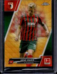 Arne Maier [Gold Wave Refractor] Soccer Cards 2021 Topps Chrome Bundesliga Prices