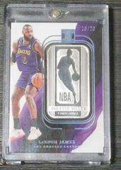 LeBron James [Holo Silver] #90 Basketball Cards 2022 Panini Impeccable Prices