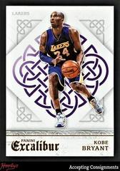 Kobe Bryant #100 Basketball Cards 2015 Panini Excalibur Prices