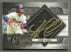 Ozzie Albies [Gold] Baseball Cards 2022 Topps Five Star Golden Graphs Autographs Prices