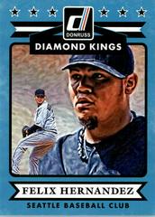 Felix Hernandez #25 Baseball Cards 2015 Donruss Prices