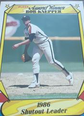 Bob Knepper Baseball Cards 1987 Fleer Award Winners Prices
