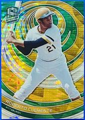 Roberto Clemente [Green Pulsar] #26 Baseball Cards 2023 Panini Chronicles Spectra Prices