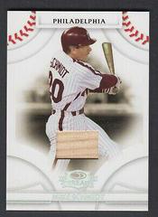 Mike Schmidt [Bat] #38 Baseball Cards 2008 Donruss Threads Prices