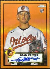 Dean Kremer [Orange] #PA-DK Baseball Cards 2021 Topps Chrome Platinum Anniversary Autographs Prices