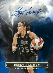 Becky Hammon [Blue] #OA-BHM Basketball Cards 2023 Panini Origins WNBA Autographs Prices