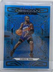 Chris Paul [Blue Flood] #1 Basketball Cards 2022 Panini Obsidian Prices