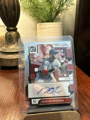 Dustin Pedroia #MO-DP Baseball Cards 2022 Panini Donruss Monikers Autographs Prices