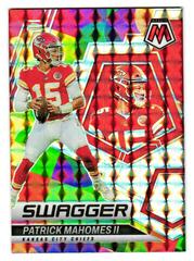 Patrick Mahomes II #SW-3 Football Cards 2022 Panini Mosaic Swagger Prices