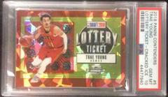 Trae Young [Cracked Ice] #5 Basketball Cards 2018 Panini Contenders Lottery Ticket Prices