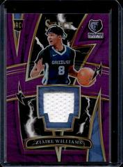 Ziaire Williams [Purple Prizm] #SP-ZWL Basketball Cards 2021 Panini Select Sparks Prices