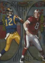 Steve Young, Tony Banks, Dan Marino, Drew Bledsoe #MI2 Football Cards 1997 Bowman's Best Mirror Image Prices