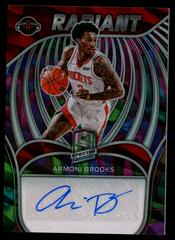 Armoni Brooks [Marble] Basketball Cards 2021 Panini Spectra Radiant Signatures Prices