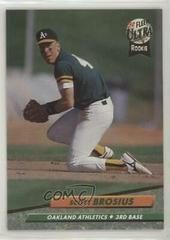 Scott Brosius #420 Baseball Cards 1992 Ultra Prices
