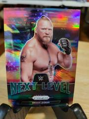 Brock Lesnar [Green Prizm] Wrestling Cards 2022 Panini Prizm WWE Next Level Prices