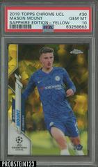 Mason Mount [Yellow] #30 Soccer Cards 2019 Topps Chrome UEFA Champions League Sapphire Prices